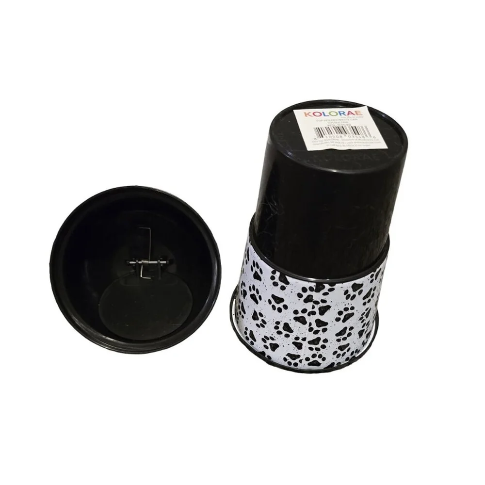 NWOT Small Paw Print Mini Trash Container‎